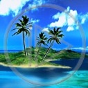krajobraz słońce palma wyspa morze woda plaża turystyka widok palmy widoki turysta ciepłe kraje