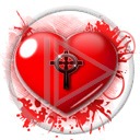 serce miłość krzyż serduszka krzyżyk miłosne serduszko krzyże serca krzyżyki