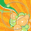 owoce wzorek wzór owoc wzorki wzory pomarańcze pomarańcz