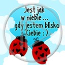 niebo owady teksty biedronka napis owad tekst biedronki napisy jest jak w niebie gdy jestem blisko ciebie