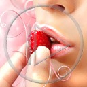 twarz usta owoce owoc truskawka twarze truskawki wargi