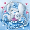 królik serce miłość miłosne serca króliki oj jak cię kocham