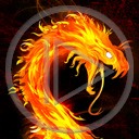 ogień smok dragon płomień smoki