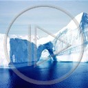 góry ocean zima lód góra lodowa krajobrazy lodowiec lod arktyka