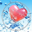 serce miłość woda serduszka miłosne serduszko serca