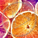 owoce owoc cytryna plaster pomarańcz cytrusy