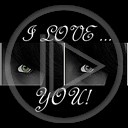 miłość oko love kocham cię i love you czarno-białe oczy