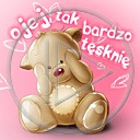 miś misiek misie misio napis misiaczek tęsknię tekst miśki misiaczki ojej tak bardzo