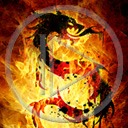 ogień smok znak symbol wzór dragon płomień znaki smoki symbole