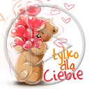 serce miłość miś misiek serduszka misie misio miłosne misiaczek serduszko serca miśki tylko dla ciebie misiaczki
