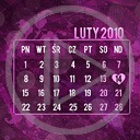 kalendarz dni miesiąc luty 2010 kalendarze