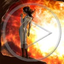 ogień kobieta laska ciało płomień postać dziewczyna naga laski osoba