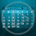 data kalendarz miesiąc kalendarze miesiące wrzesień