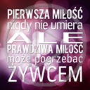 miłość teksty napis miłosne tekst napisy żywcem pierwsza miłość nigdy nie umiera ale prawdziwa miłość może pogrzebać