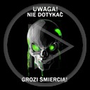 kości czaszka uwaga kościotrup śmierć horror trup czaszki straszne nie dotykać czacha grozi śmiercią czachy