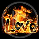 miłość ogień kocham love płonąć