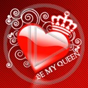 serce miłość serduszka korona miłosne serduszko serca be my queen