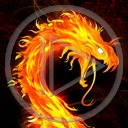 ogień smok dragon płomień smoki