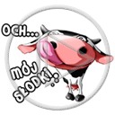 zwierzęta krowa krowy krówka napis śmieszne tekst bydło zwierze och mój słodki