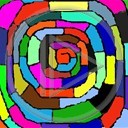 koło różne spirala kolorowe kolory