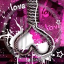 serce miłość love serduszka pętla sznur miłosne emo serduszko serca
