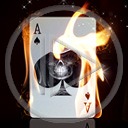 ogień gra znak symbol wzór karta wino karty płomień grać a s asy karta do gry