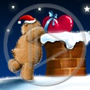 serce miś misiek Mikołaj święta zima prezent śnieg misie misio Boże Narodzenie prezenty komin serca