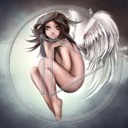 kobieta anioł Anielica postacie postać dziewczyna osoby osoba