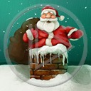 Mikołaj święta zima śnieg Boże Narodzenie prezenty komin świąteczne