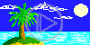 krajobraz słońce palma wyspa wakacje morze woda plaża plenery turystyka widok widoczek palmy krajobrazy widoczki widoki