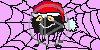 pająk spiderman święta zima śnieg spider Boże Narodzenie wesołych świąt bożonarodzeniowe świąteczne spider-man śnieżki