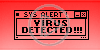 komputer humor teksty virus napis wirus śmieszne komunikat informacja tekst śmieszny komputery zabawne wesołe komputerowe virus detected napisy z humorem komunikaty tekstowy zabawny