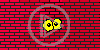 oczy oko wzrok mur ściana