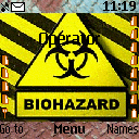 muzyka znak symbol wzór Biohazard