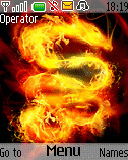 ogień smok znak symbol wzór dragon płomień smoki symbole