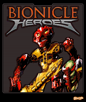Panasonic gra java - Bionicle Heroes